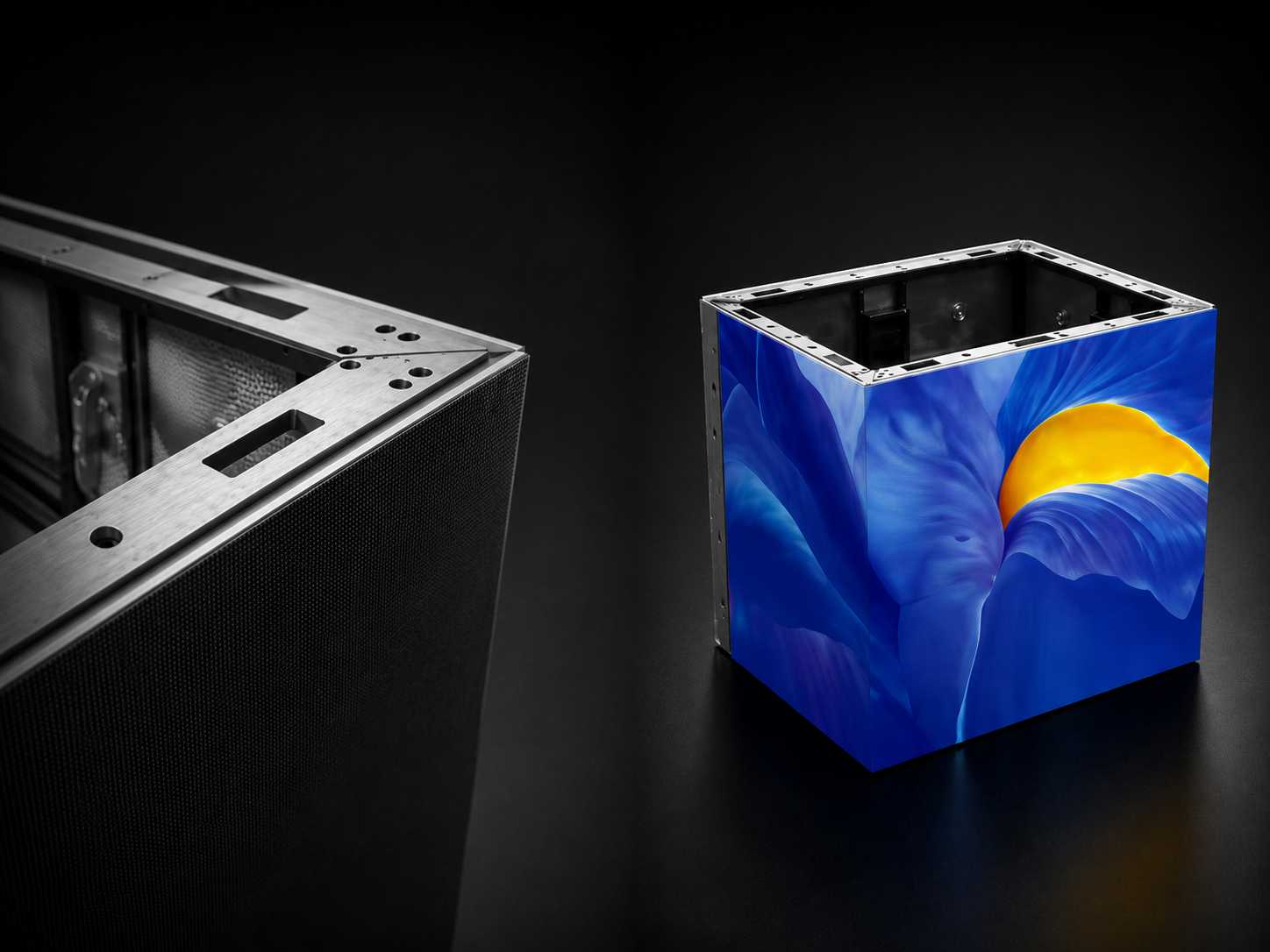 Clean and tidy installations cable hidden box design