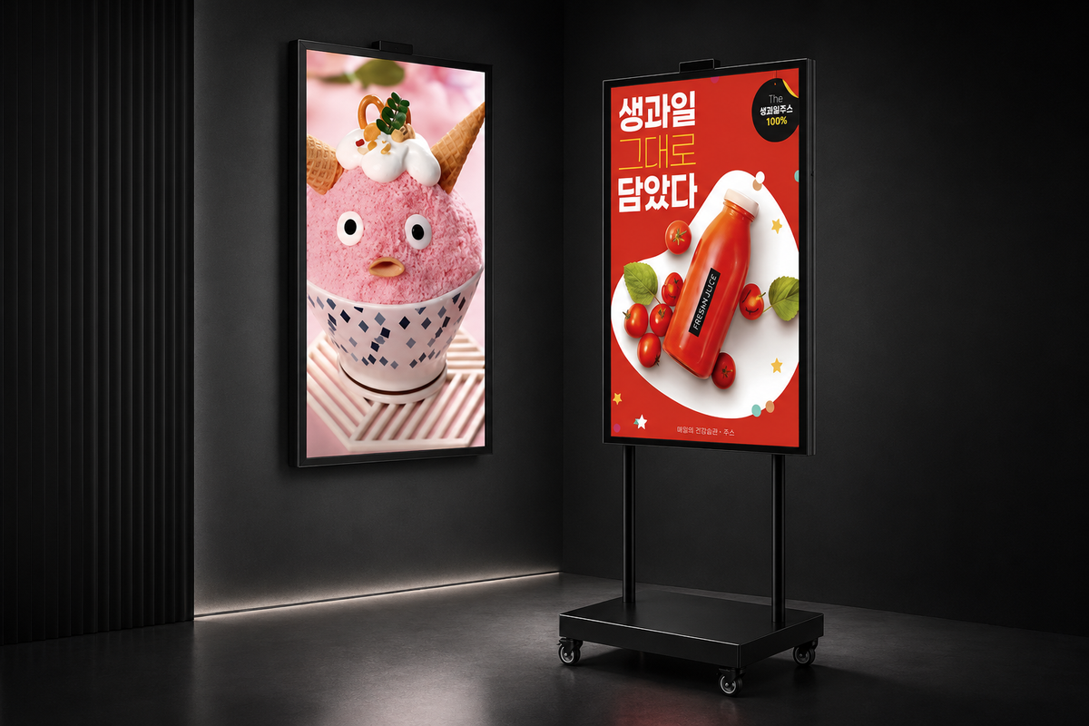 Señalización digital a pantalla completa