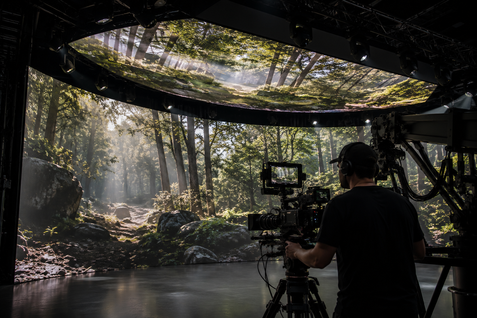 World’s Largest LED Virtual Production Volume Unveiled, Breaking Single-Screen Pixel Record