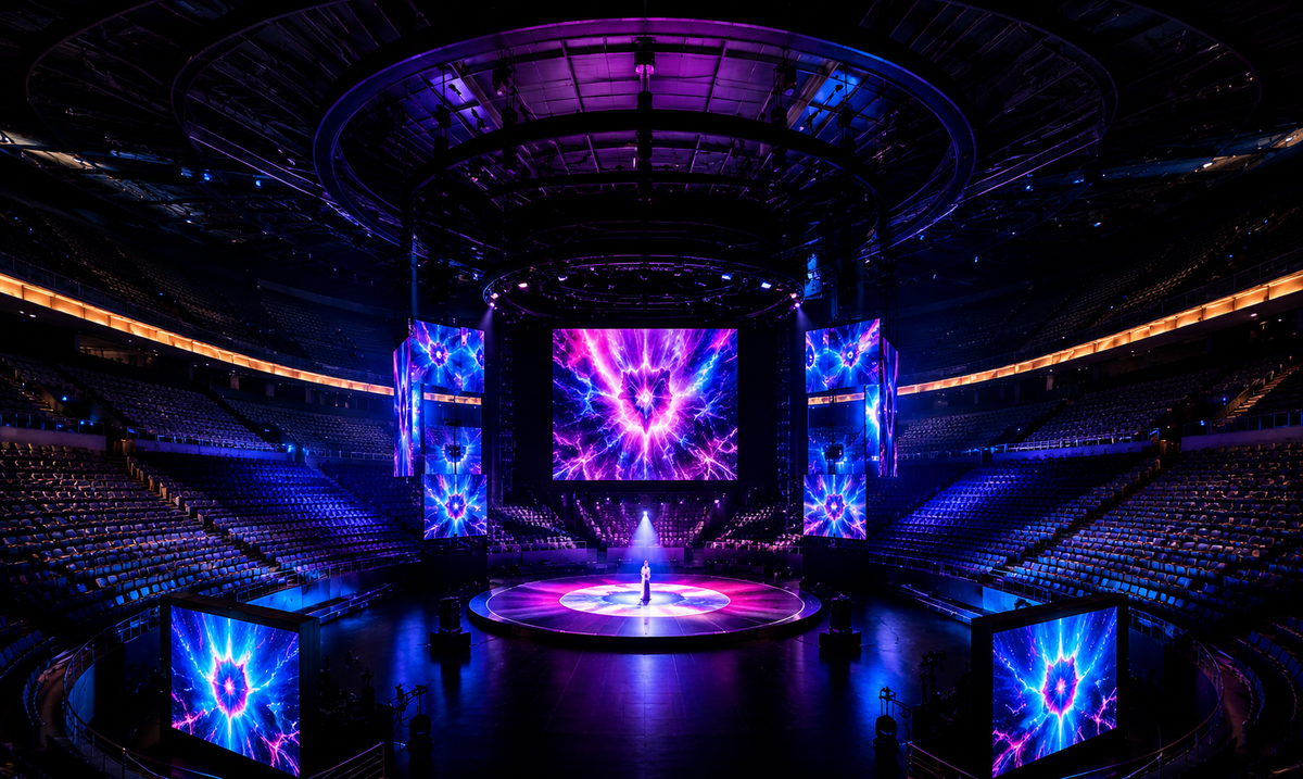 Pantallas LED para teatro
