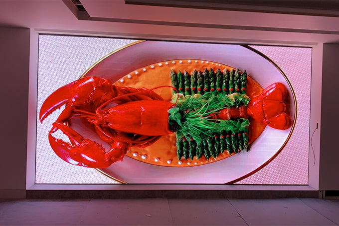 Fine Pixel Pitch LED Display optimized for indoor fixed installation