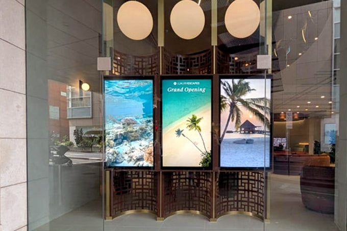 Fine Pixel Pitch LED Display optimized for indoor fixed installation